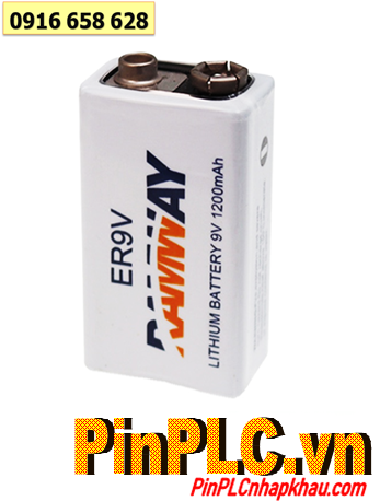 RAMWAY ER-9V; Pin nuôi nguồn RAMWAY ER-9V lithium 9.0v 1200mAh